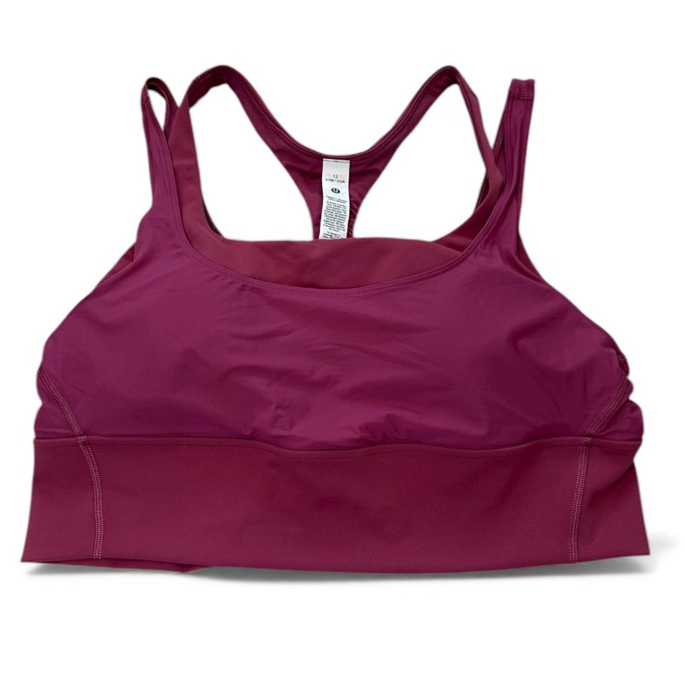 Lululemon Wunder Train Racerback Tank Top Size 12 Medium Support B/C Cup Rare